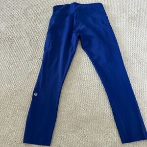 lululemon athletica Blue Leggings